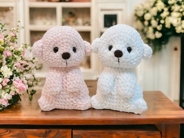 Crochet Plushies Dog pattern Little Callie Amigurumi Puppy Amigurumi Dog pattern ENGLISH Pattern in PDF File 3