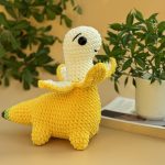 Bananasaurus crochet pattern