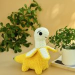 Bananasaurus crochet pattern