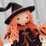 Witch Crochet Pattern, Crochet Witch Hat Pattern