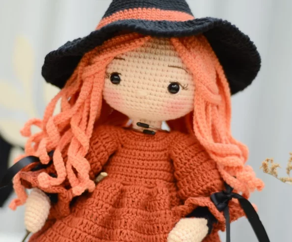 Witch Crochet Pattern, Crochet Witch Hat Pattern