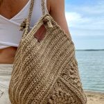 Crochet Tote Bag Pattern, Granny Square Hobo Bag Pattern