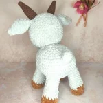 Adorable Crochet Goat Pattern