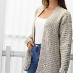 OLIVIA Crochet Cardigan Pattern – Elegant Sweater Women Crochet Pattern | Pullover & Top Cardigan Design