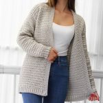 OLIVIA Crochet Cardigan Pattern – Elegant Sweater Women Crochet Pattern | Pullover & Top Cardigan Design