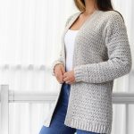 OLIVIA Crochet Cardigan Pattern – Elegant Sweater Women Crochet Pattern | Pullover & Top Cardigan Design