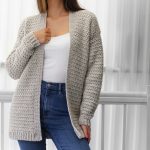 OLIVIA Crochet Cardigan Pattern – Elegant Sweater Women Crochet Pattern | Pullover & Top Cardigan Design