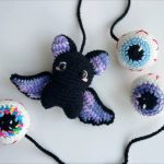 Eye Crochet Pattern, Bat Crochet Patterns