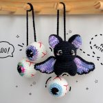 Eye Crochet Pattern, Bat Crochet Patterns