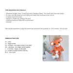 Crochet Pattern Tiger