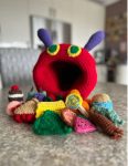 hungry caterpillar crochet pattern